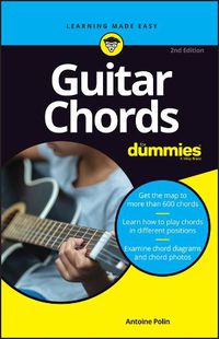 Cover image for Guitar Chords For Dummies (REFRESH), 2nd Edition