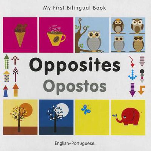 Cover image for My First Bilingual Book -  Opposites (English-Portuguese)