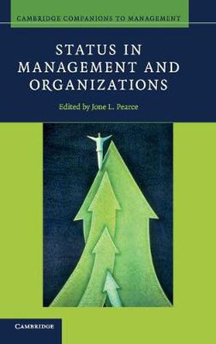 Cover image for Status in Management and Organizations