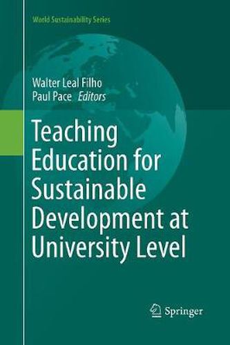 Cover image for Teaching Education for Sustainable Development at University Level