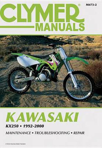 Cover image for Clymer Kawasaki KX250 1992-2000