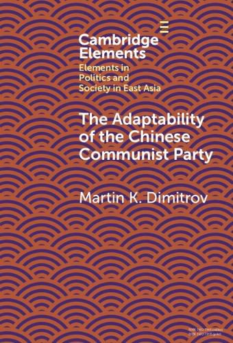 Cover image for The Adaptability of the Chinese Communist Party