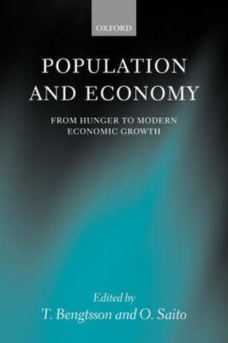 Cover image for Population and Economy: From Hunger to Modern Economic Growth