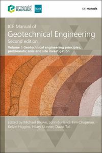 Cover image for ICE Manual of Geotechnical Engineering Volume 1