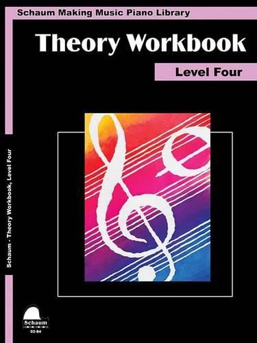 Cover image for Theory Workbook - Level 4: Schaum Making Music Piano Library