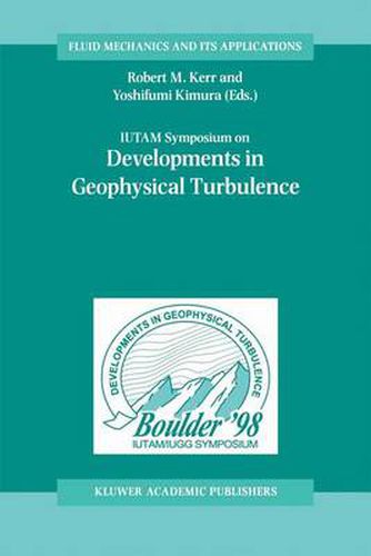 Cover image for IUTAM Symposium on Developments in Geophysical Turbulence