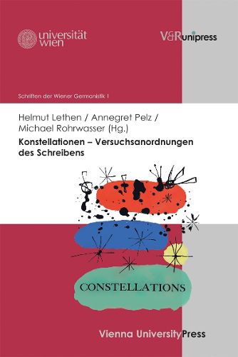 Cover image for Konstellationen - Versuchsanordnungen Des Schreibens