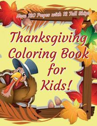 Cover image for Thanksgiving Coloring Book for Kids