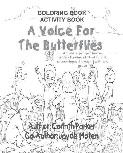 Cover image for A Voice For The Butterflies: Coloring/Activity Book