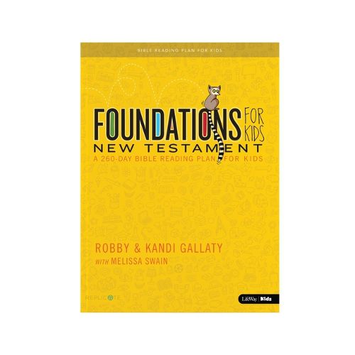 Cover image for Foundations For Kids New Testament Bible Reading Plan