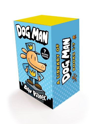 Cover image for A Library of Dog Man (books 1-7)