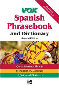 Cover image for Vox Spanish Phrasebook and Dictionary