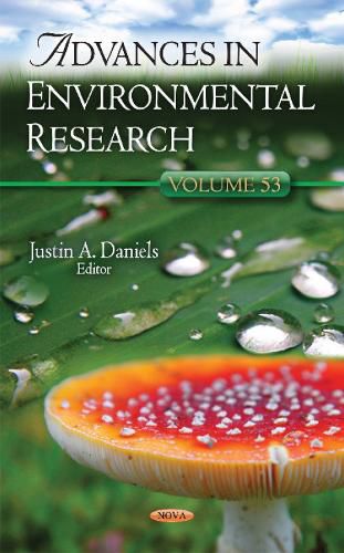Cover image for Advances in Environmental Research: Volume 53
