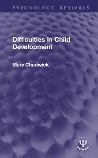 Cover image for Difficulties in Child Development