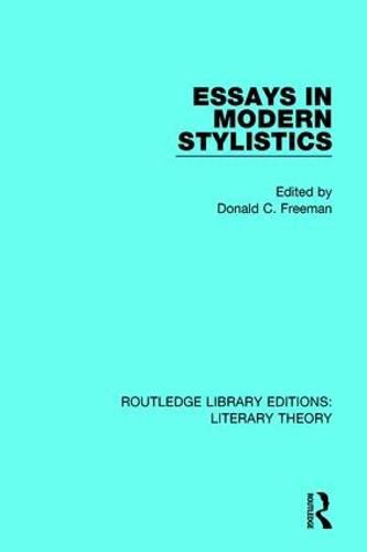 Cover image for Essays in Modern Stylistics