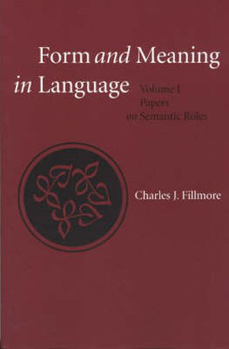 Cover image for Form and Meaning in Language