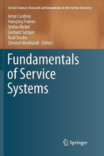 Cover image for Fundamentals of Service Systems