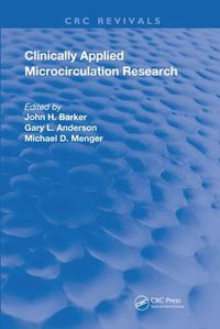 Cover image for Clinically Applied Microcirculation Research