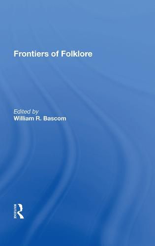 Frontiers of Folklore