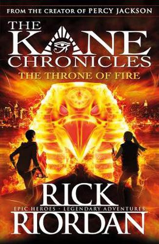 Cover image for The Throne of Fire (The Kane Chronicles Book 2)