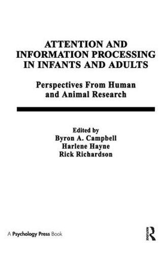 Cover image for Attention and information Processing in infants and Adults: Perspectives From Human and Animal Research