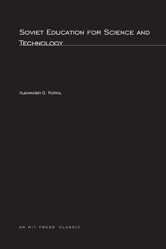 Cover image for Soviet Education for Science and Technology