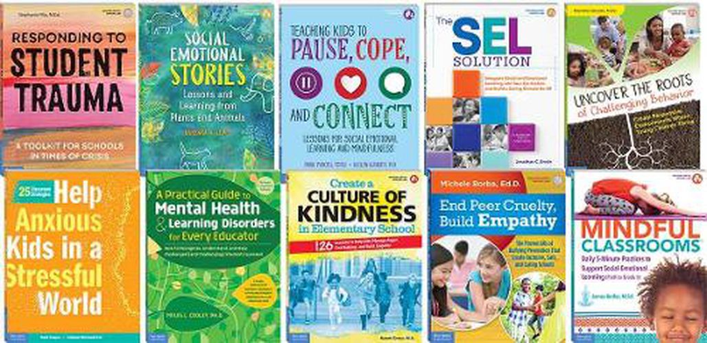 Cover image for Mental Health Educator Resources Elementary 10-Book Set