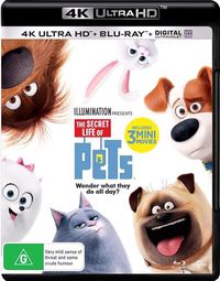 Cover image for Secret Life Of Pets, The | Blu-ray + UHD + UV