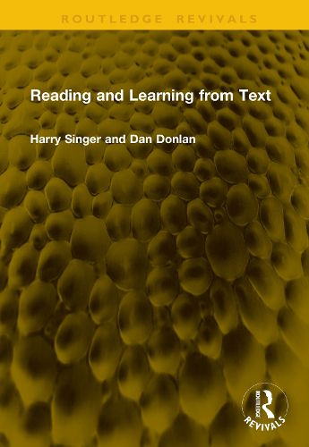 Cover image for Reading and Learning from Text