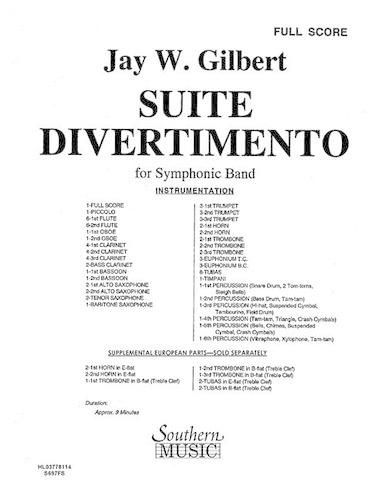 Cover image for Suite Divertimento: Band/Concert Band Music