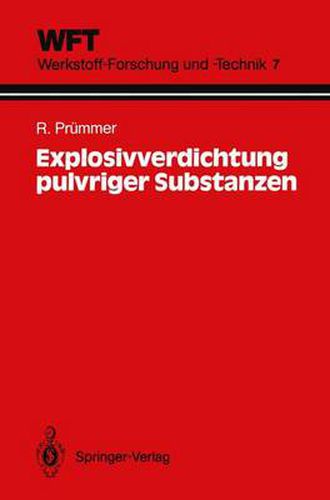 Cover image for Explosivverdichtung Pulvriger Substanzen