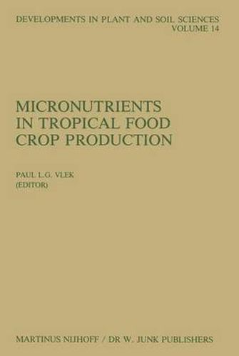 Cover image for Micronutrients in Tropical Food Crop Production