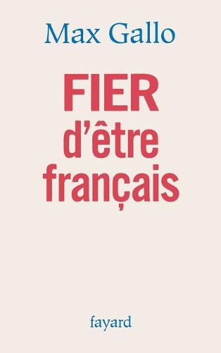 Cover image for FIER d'etre francais