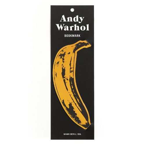 Cover image for Warhol Banana Shaped Bookmark