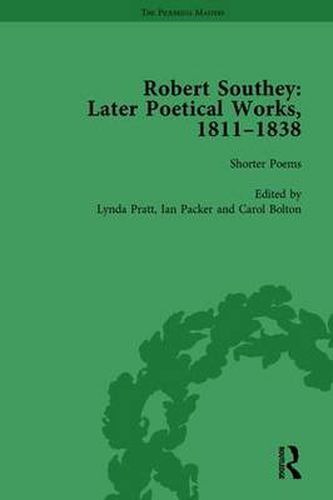 Cover image for Robert Southey: Later Poetical Works, 1811-1838 Vol 1