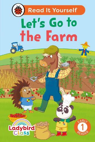 Cover image for Ladybird Class - Let's Go to the Farm: Read It Yourself - Level 1 Early Reader