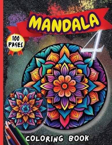 Cover image for Mandala 4 Coloring Book