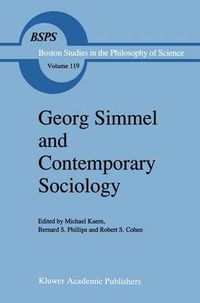 Cover image for Georg Simmel and Contemporary Sociology