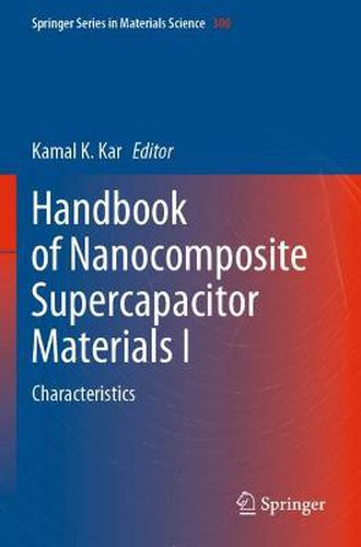 Cover image for Handbook of Nanocomposite Supercapacitor Materials I: Characteristics