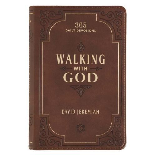 Cover image for Devotional Luxleather Walking with God