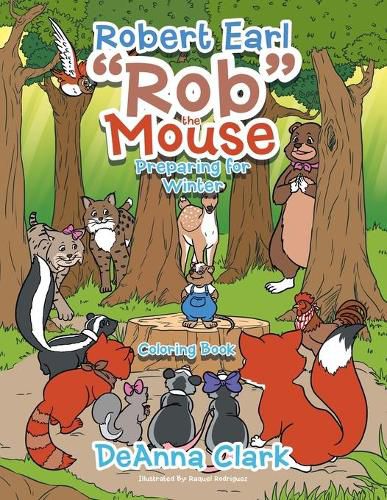 Cover image for Robert Earl Rob the Mouse: Coloring Book