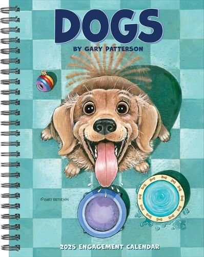 Cover image for Dogs by Gary Patterson 2026 6.5 X 8.5 Engagement Calendar