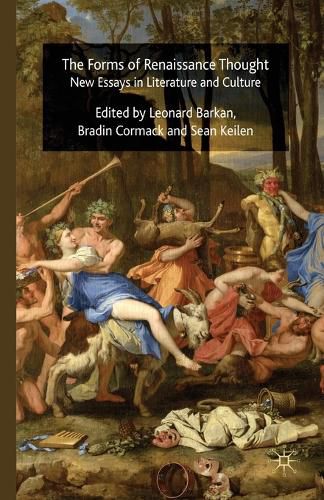 Cover image for The Forms of Renaissance Thought: New Essays in Literature and Culture