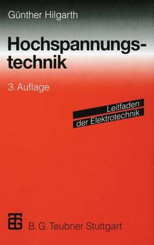 Cover image for Hochspannungstechnik