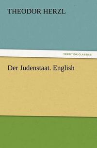 Cover image for Der Judenstaat. English