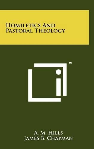 Homiletics and Pastoral Theology