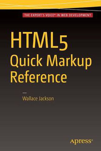 Cover image for HTML5 Quick Markup Reference