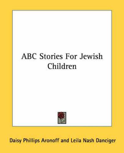 Cover image for ABC Stories for Jewish Children