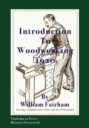 Cover image for Introduction To Woodworking 1920