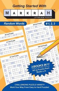 Cover image for Getting Started with Markrah Letter-Row Puzzles Random Words 3 in 1